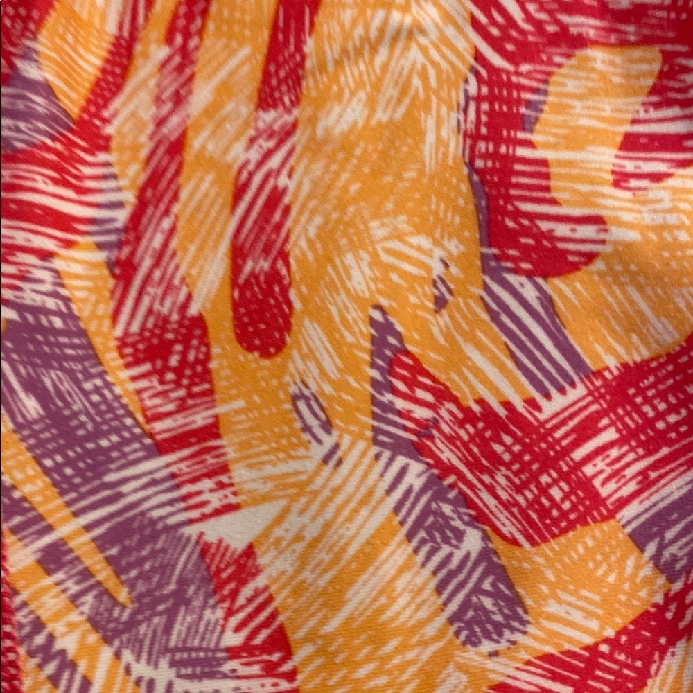 Colorful Abstract Pattern Leggings - Picture 2 of 4